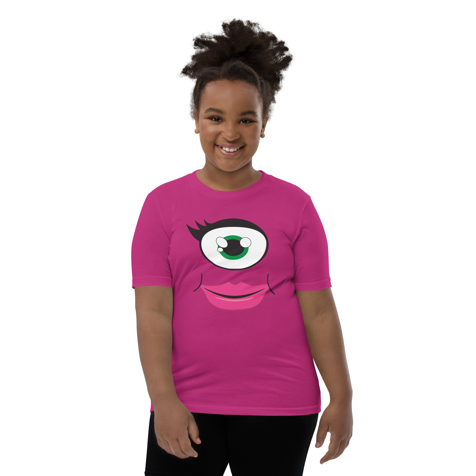 Halloween Cyclops Kids Costume Funny Youth Short Sleeve TShirt - Image 2
