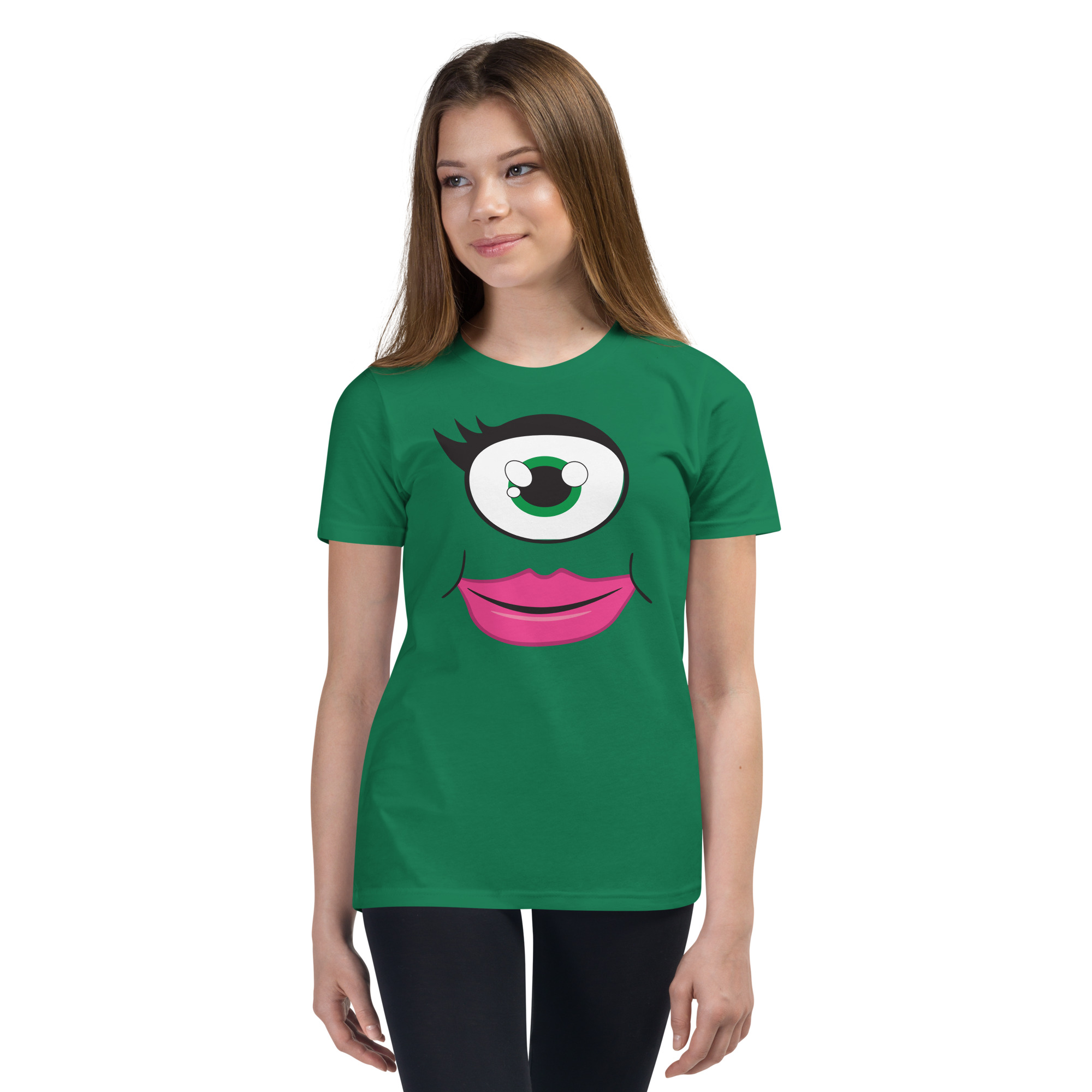 Halloween Cyclops Kids Costume Funny Youth Short Sleeve TShirt - Image 9
